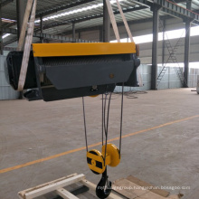 20Ton Foot Mounted Electric Wire Rope Hoist From The Sliding Wire